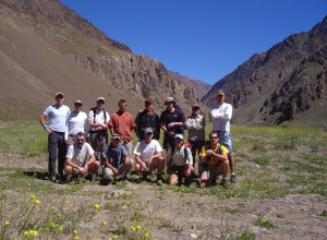 Aconcagua Ameghino Valley Upper Guanacos Traverse with porters
