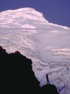Cayambe and its glaciers - 18,997 feet Cayambe and its glaciers - 18,997 feet