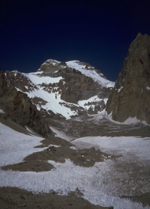 Aconcagua's E. Face and Polish Glacier