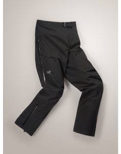 Goretex pants full length zips
